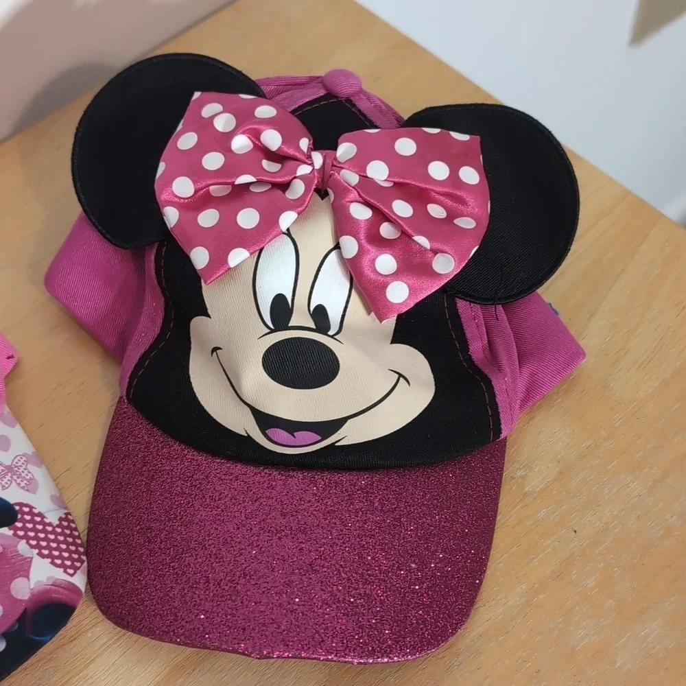 Bundle Girls Disney Minnie Daisy Baseball Hats